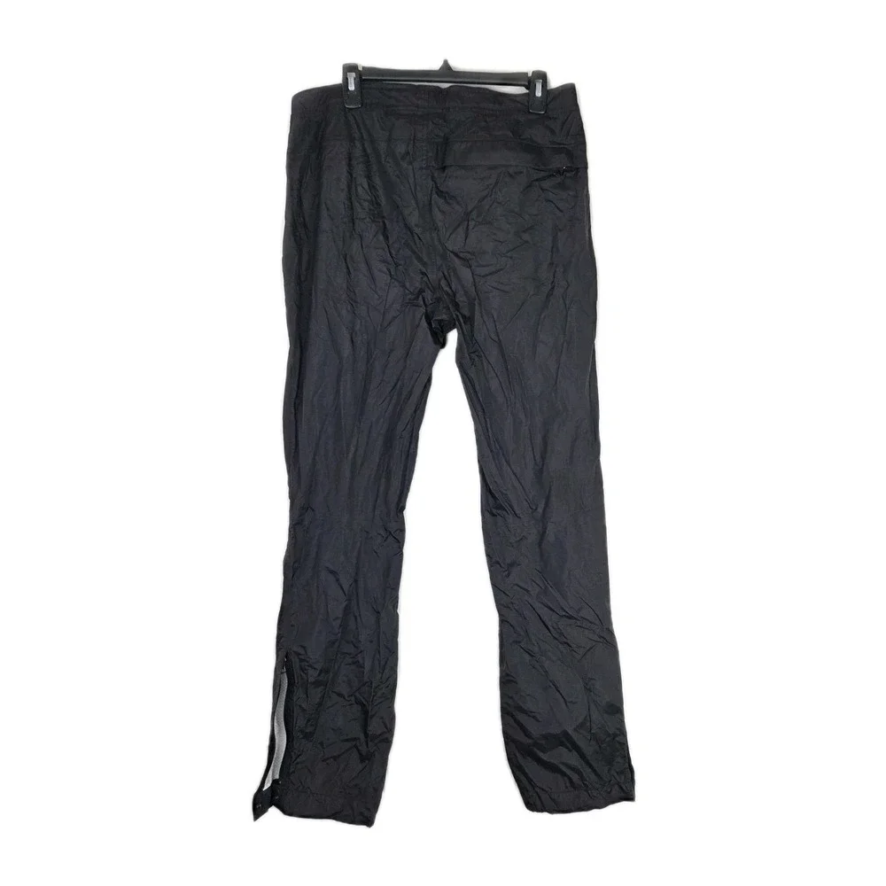 Eddie Bauer Weatheredge Plus Waterproof Black Pants Medium Tall Unisex Seam Seal